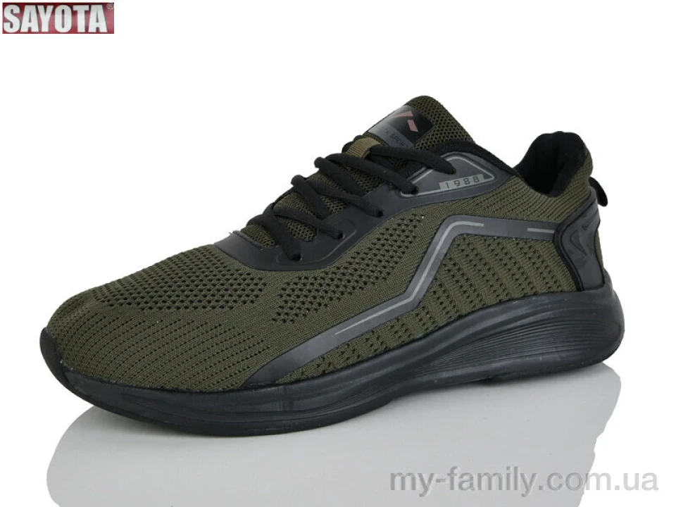 Кросівки текстиль зелений чоловіки -, Чоловічі кросівки оптом