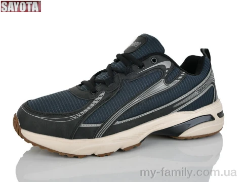 Кросівки штучний нубук-текстиль синій чоловіки -, Чоловічі кросівки оптом