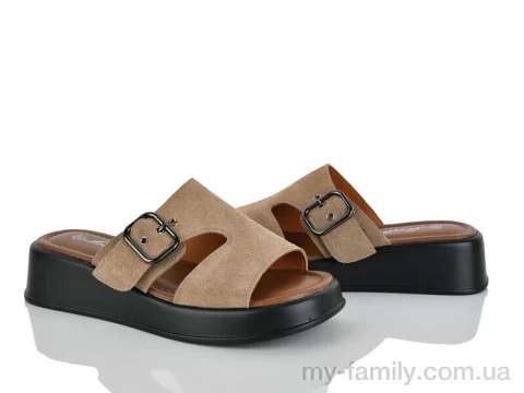 Шльопанці штучна замша хакі жінки -, Жіночі шльопанці оптом