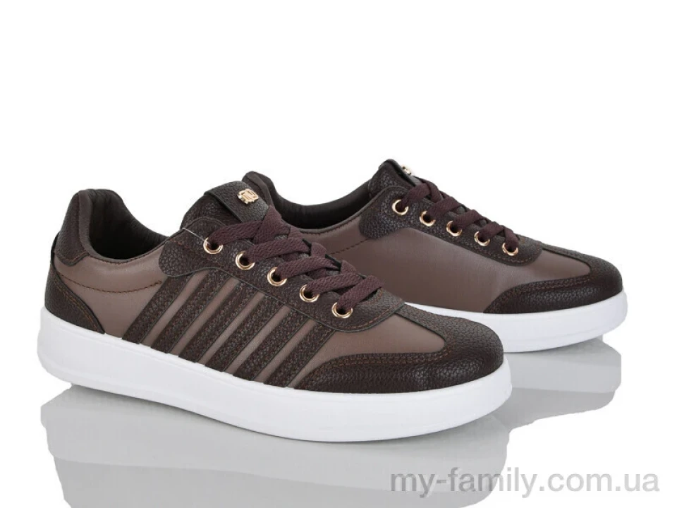 Кросівки штучна шкіра коричневий жінки -, Жіночі кросівки оптом