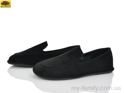 Туфлі штучна замша чорний жінки -, Туфлі жіночі оптом