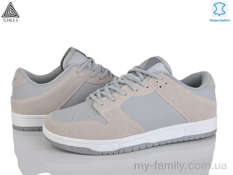 Кросівки натуральна шкіра-натуральна замша сірий чоловіки -, Чоловічі кросівки оптом