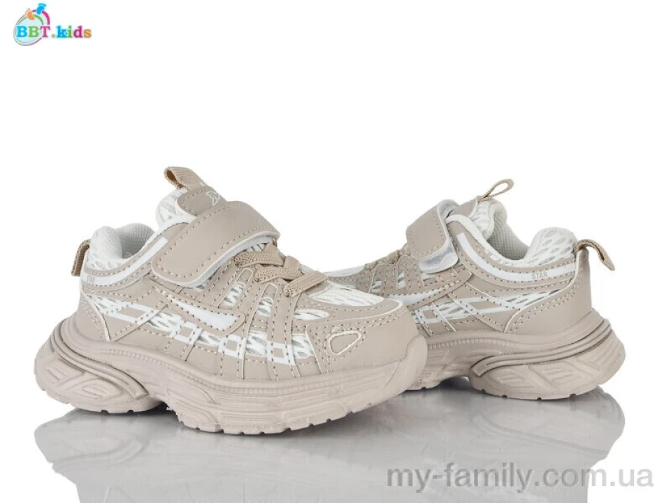 Кросівки штучна шкіра-текстиль бежевий діти унісекс, Дитячі кросівки оптом