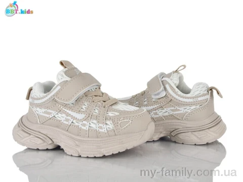 Кросівки штучна шкіра-текстиль бежевий діти унісекс, Дитячі кросівки оптом