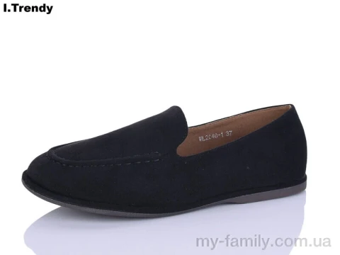 Туфлі штучна замша чорний жінки -, Туфлі жіночі оптом