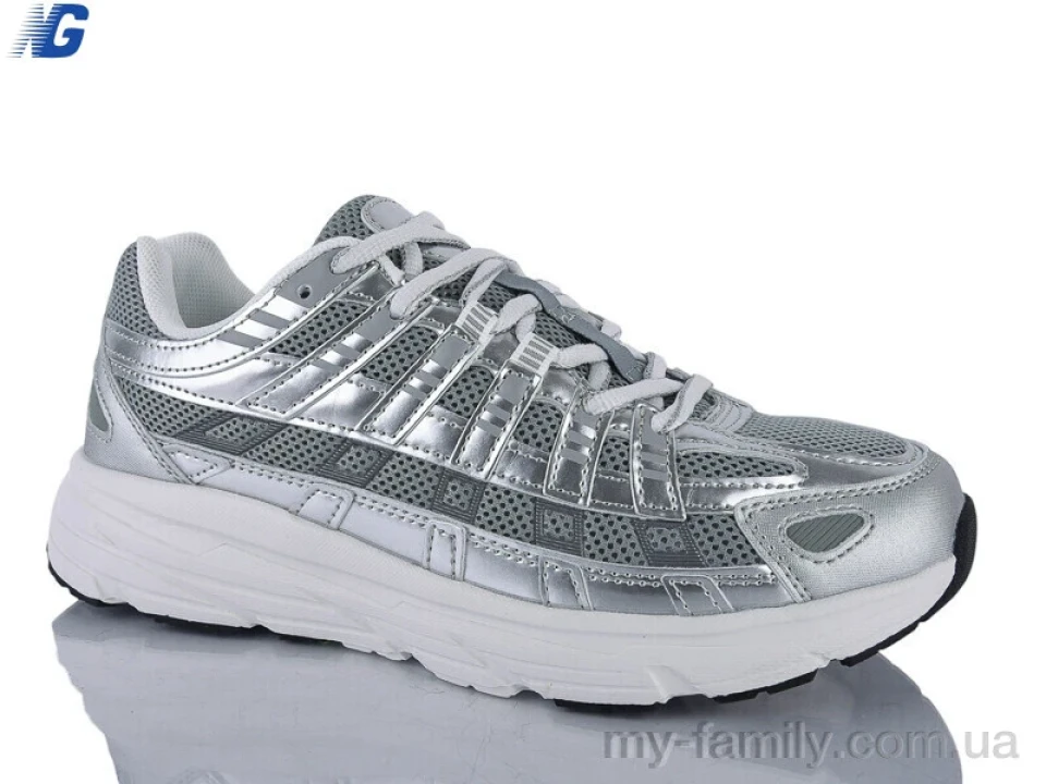 Кросівки штучна шкіра-текстиль сірий жінки -, Жіночі кросівки оптом