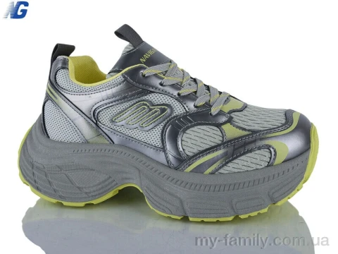 Кросівки штучна шкіра-текстиль сірий жінки -, Жіночі кросівки оптом