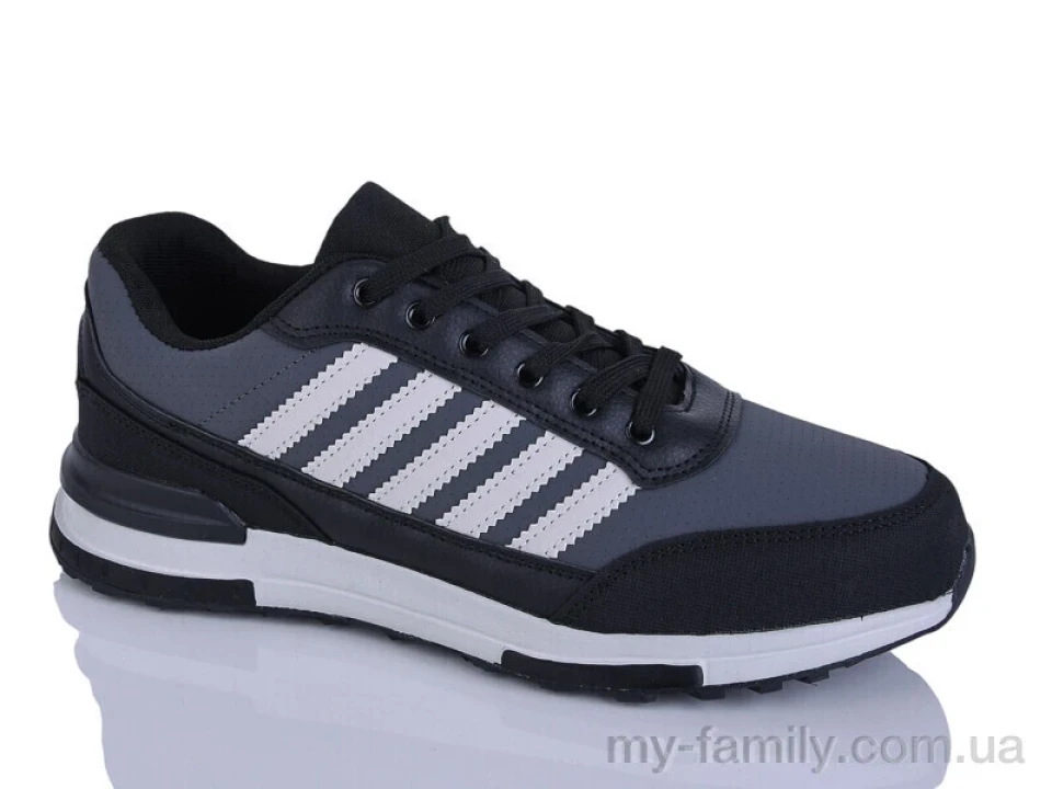 Кросівки штучний нубук сірий чоловіки -, Чоловічі кросівки оптом