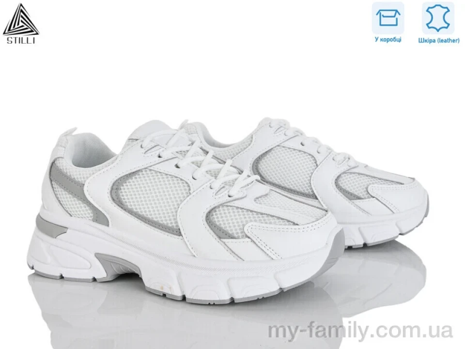 Кросівки натуральна шкіра-текстиль білий жінки -, Жіночі кросівки оптом