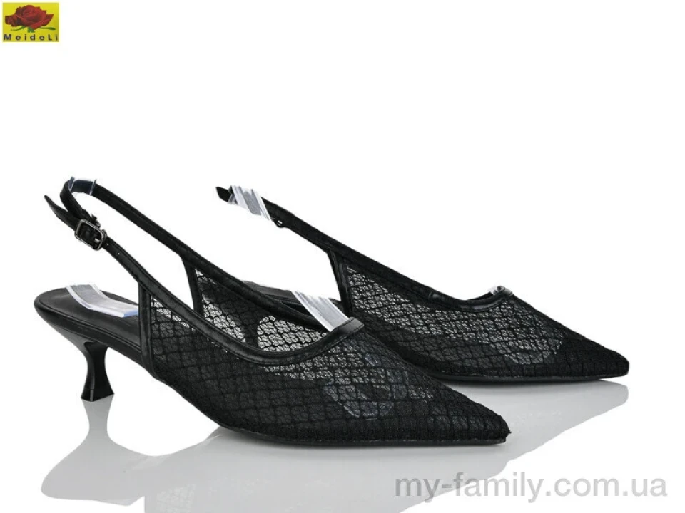 Туфлі текстиль чорний жінки -, Туфлі жіночі оптом