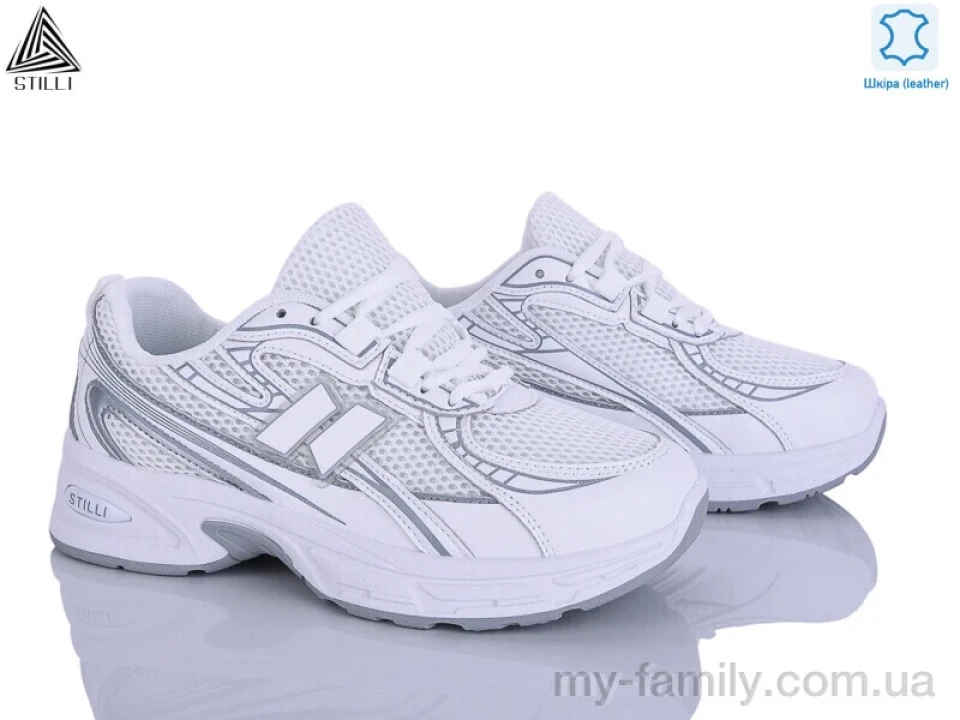 Кросівки натуральна шкіра-текстиль білий жінки -, Жіночі кросівки оптом