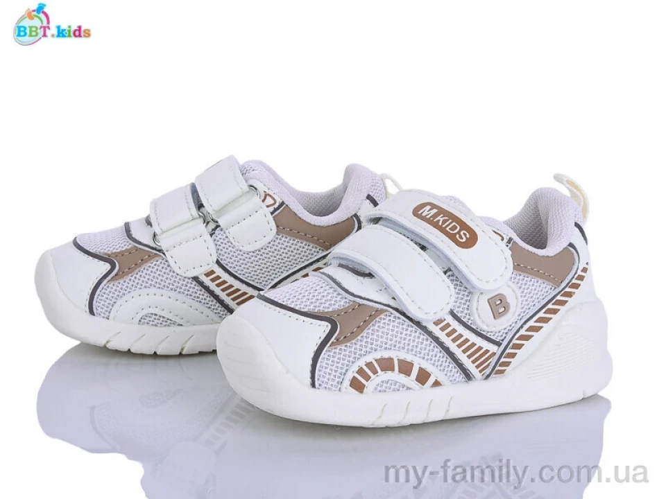 Кросівки штучна шкіра-текстиль бежевий діти унісекс, Дитячі кросівки оптом