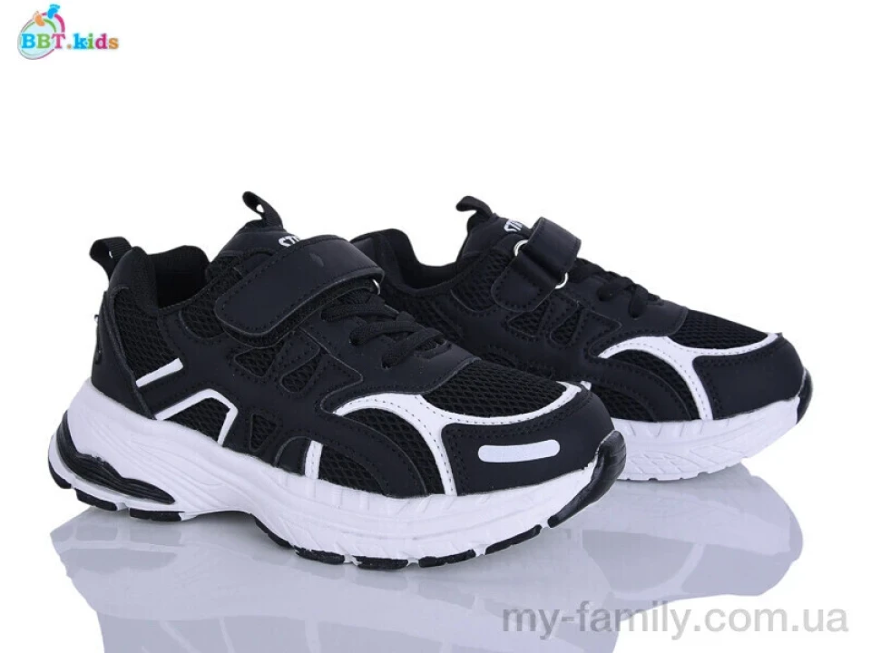 Кросівки штучна шкіра-текстиль чорний діти унісекс, Дитячі кросівки оптом