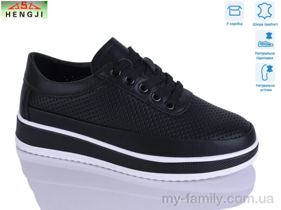 Кросівки натуральна шкіра чорний жінки -, Жіночі кросівки оптом