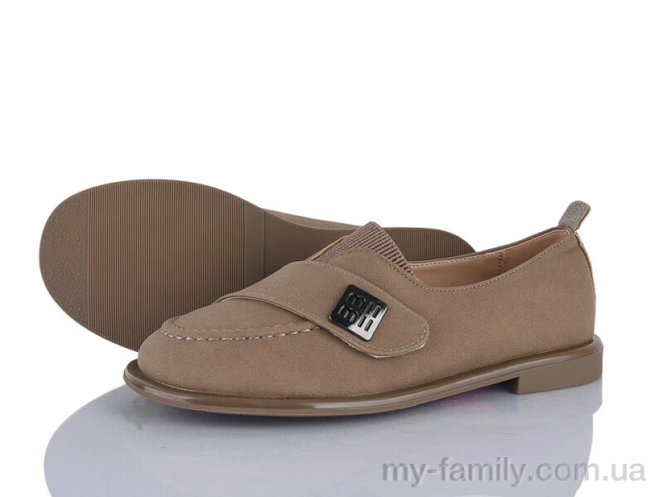 Туфлі штучна шкіра коричневий жінки -, Туфлі жіночі оптом