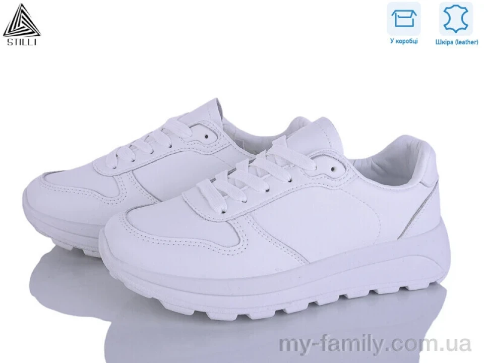 Кросівки натуральна шкіра білий жінки -, Жіночі кросівки оптом