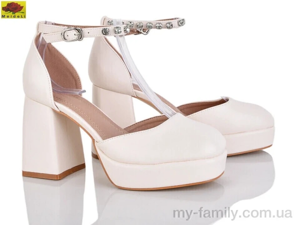 Туфлі штучна шкіра бежевий жінки -, Туфлі жіночі оптом