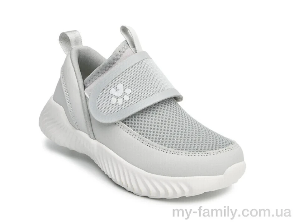 Кросівки штучна шкіра-текстиль сірий діти унісекс, Дитячі кросівки оптом