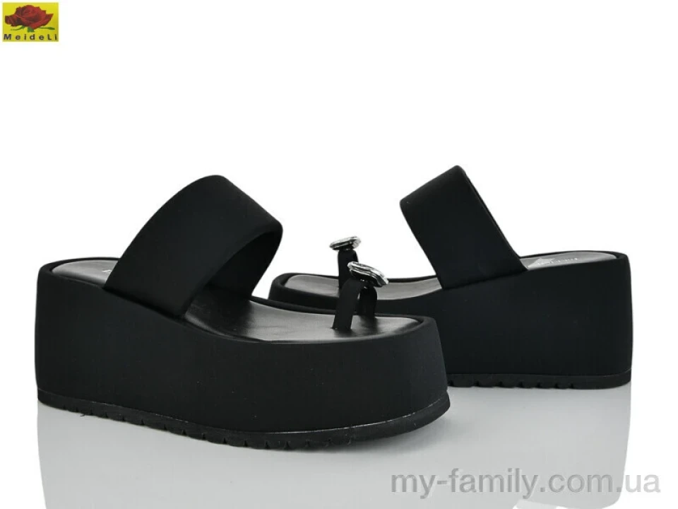 Шльопанці текстиль чорний жінки -, Жіночі шльопанці оптом