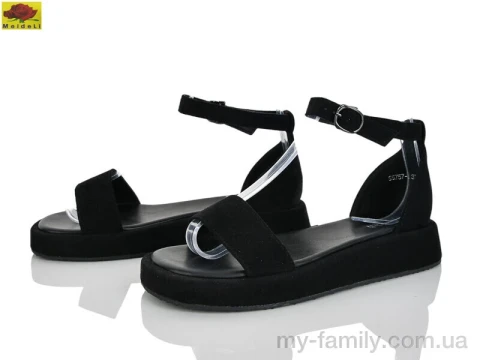 Босоніжки штучна замша чорний жінки -, Жіночі босоніжки оптом