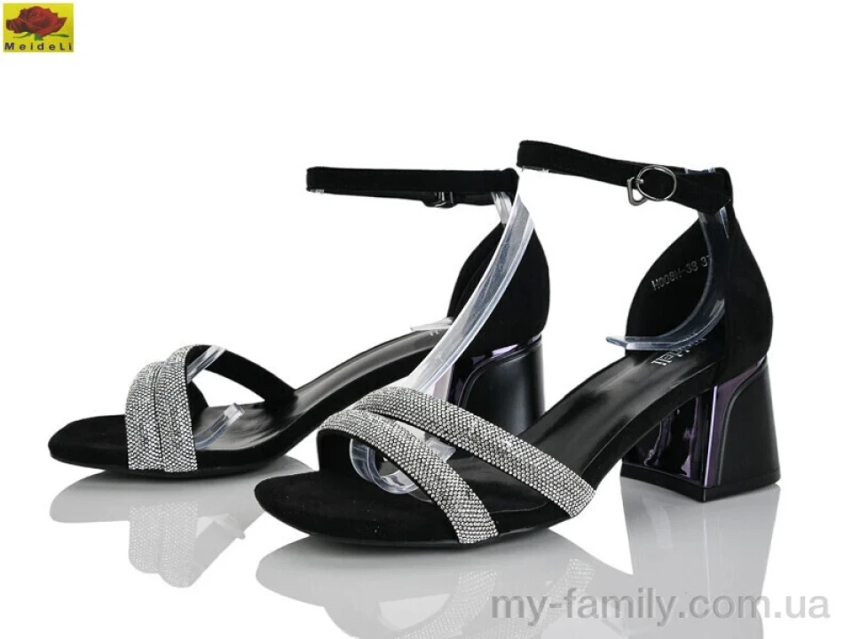 Босоніжки штучна замша чорний жінки -, Жіночі босоніжки оптом