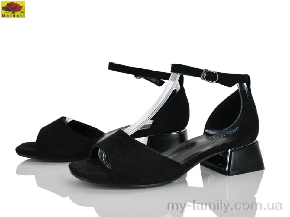 Босоніжки штучна замша чорний жінки -, Жіночі босоніжки оптом