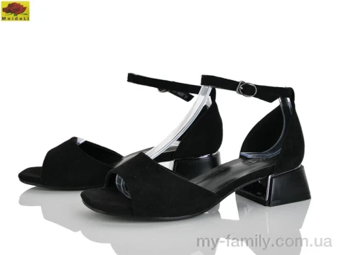 Босоніжки штучна замша чорний жінки -, Жіночі босоніжки оптом