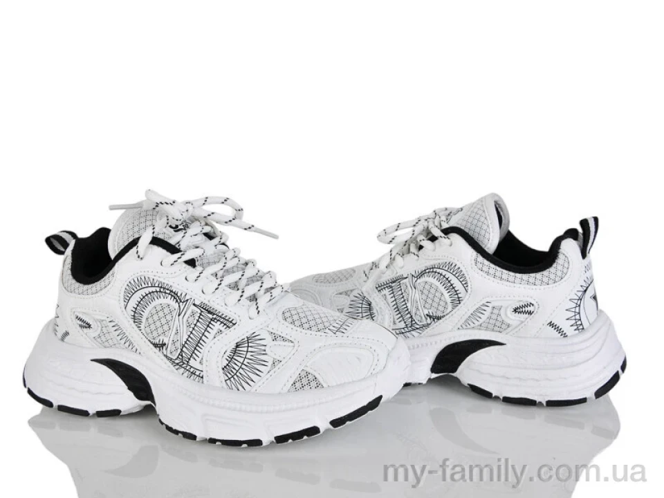 Кросівки штучна шкіра-текстиль білий діти дівчинка, Дитячі кросівки оптом