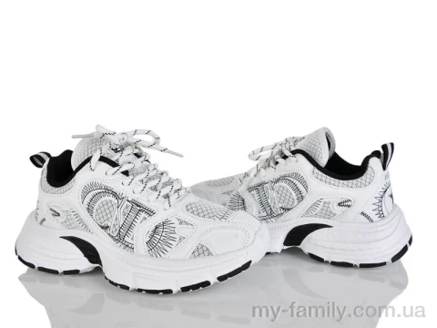 Кросівки штучна шкіра-текстиль білий діти дівчинка, Дитячі кросівки оптом