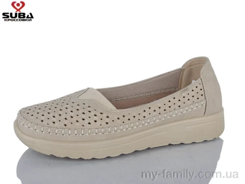 Туфлі штучний нубук бежевий жінки -, Туфлі жіночі оптом