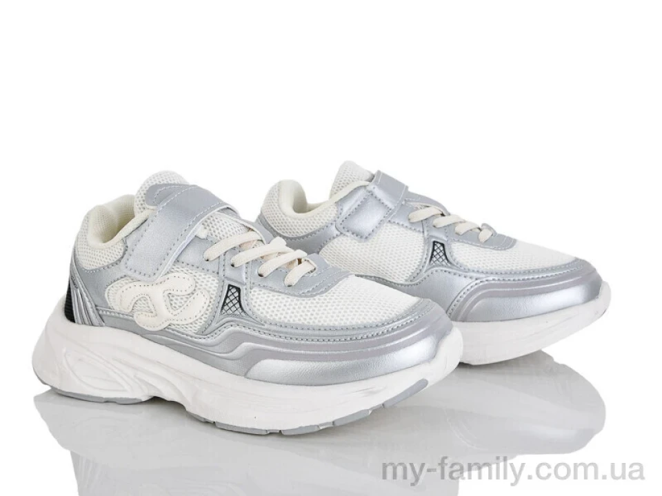 Кросівки штучна шкіра-текстиль бежевий діти унісекс, Дитячі кросівки оптом