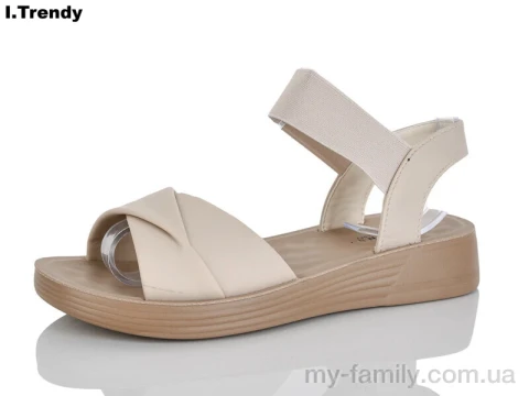 Босоніжки штучна шкіра-текстиль бежевий жінки -, Жіночі босоніжки оптом