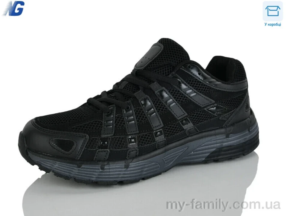 Кросівки штучна шкіра-текстиль чорний чоловіки -, Чоловічі кросівки оптом