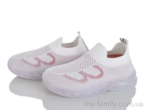 Кросівки текстиль білий діти дівчинка, Дитячі кросівки оптом