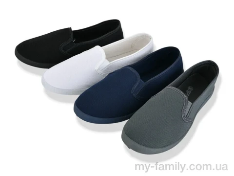 Сліпони текстиль мікс унісекс -, Взуття оптом унісекс
