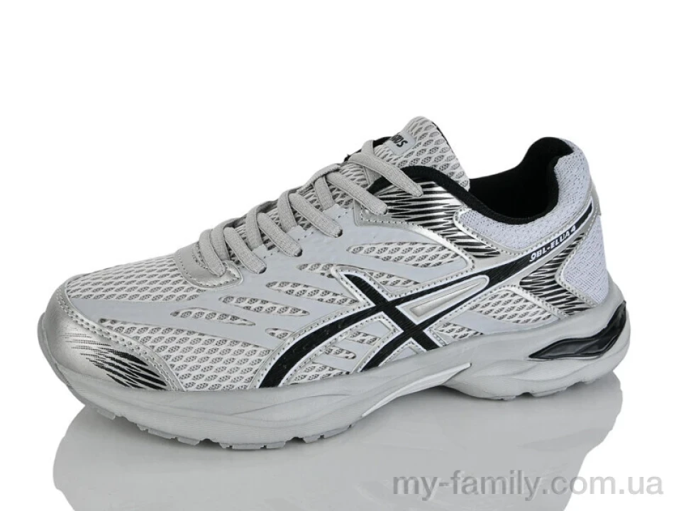 Кросівки штучна шкіра-текстиль сірий жінки -, Жіночі кросівки оптом