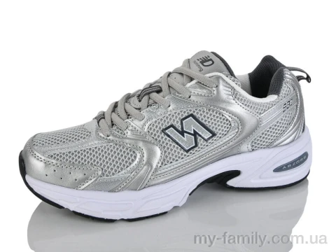 Кросівки штучна шкіра-текстиль сірий жінки -, Жіночі кросівки оптом