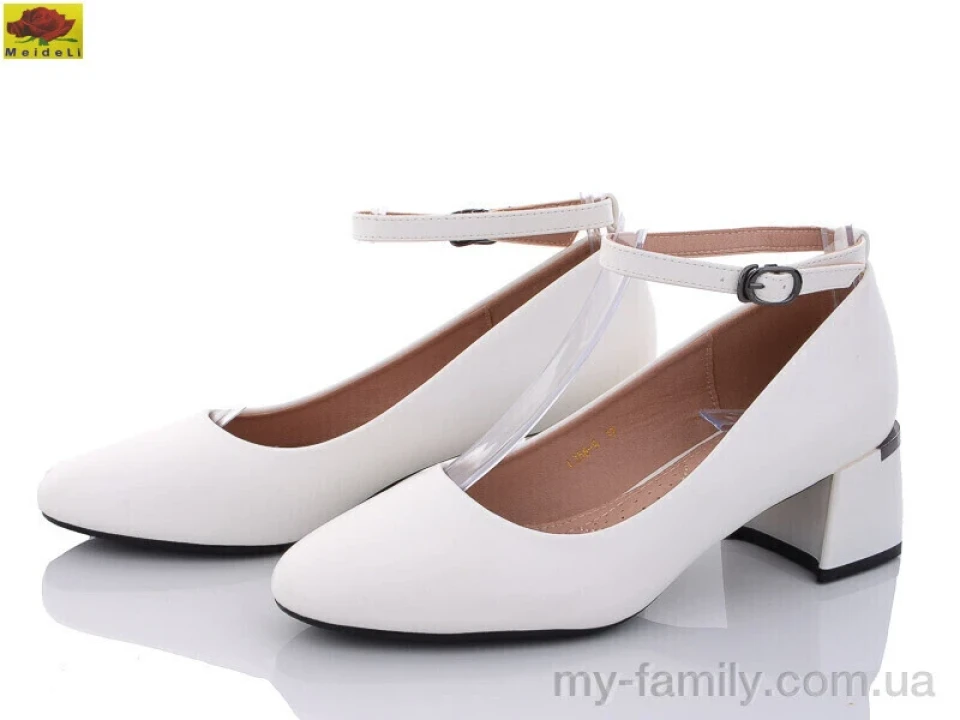 Туфлі штучна шкіра білий жінки -, Туфлі жіночі оптом