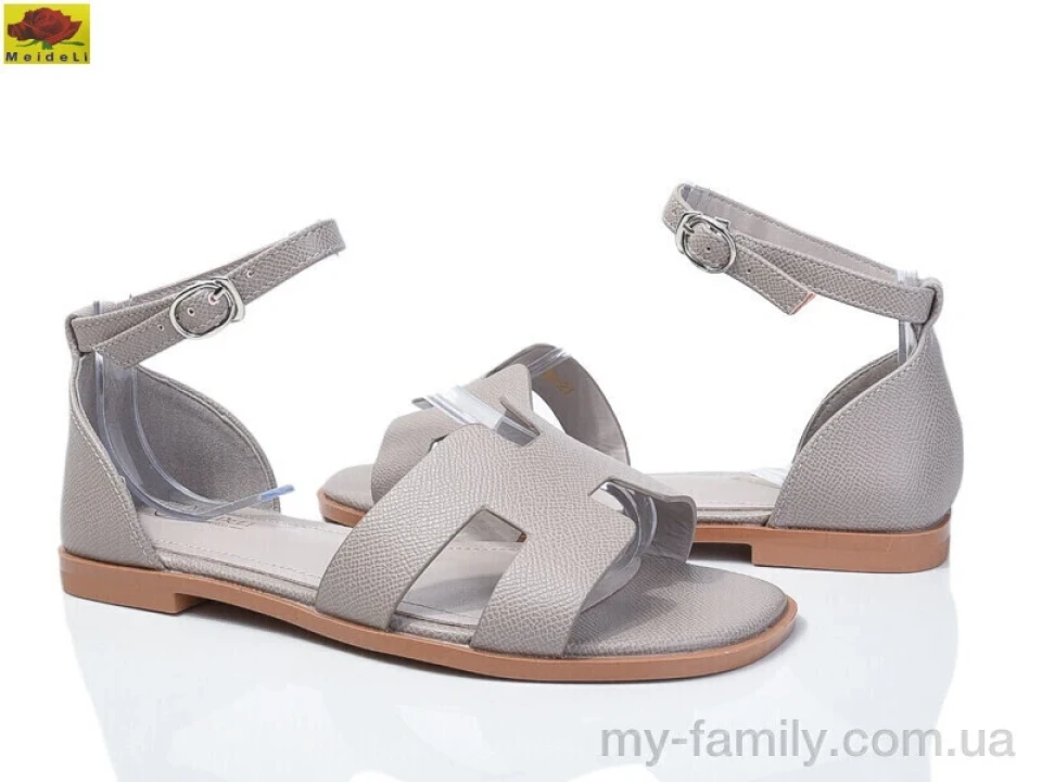 Босоніжки штучна шкіра сірий жінки -, Жіночі босоніжки оптом