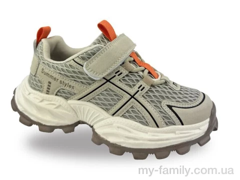 Кросівки штучна шкіра-текстиль хакі діти унісекс, Дитячі кросівки оптом