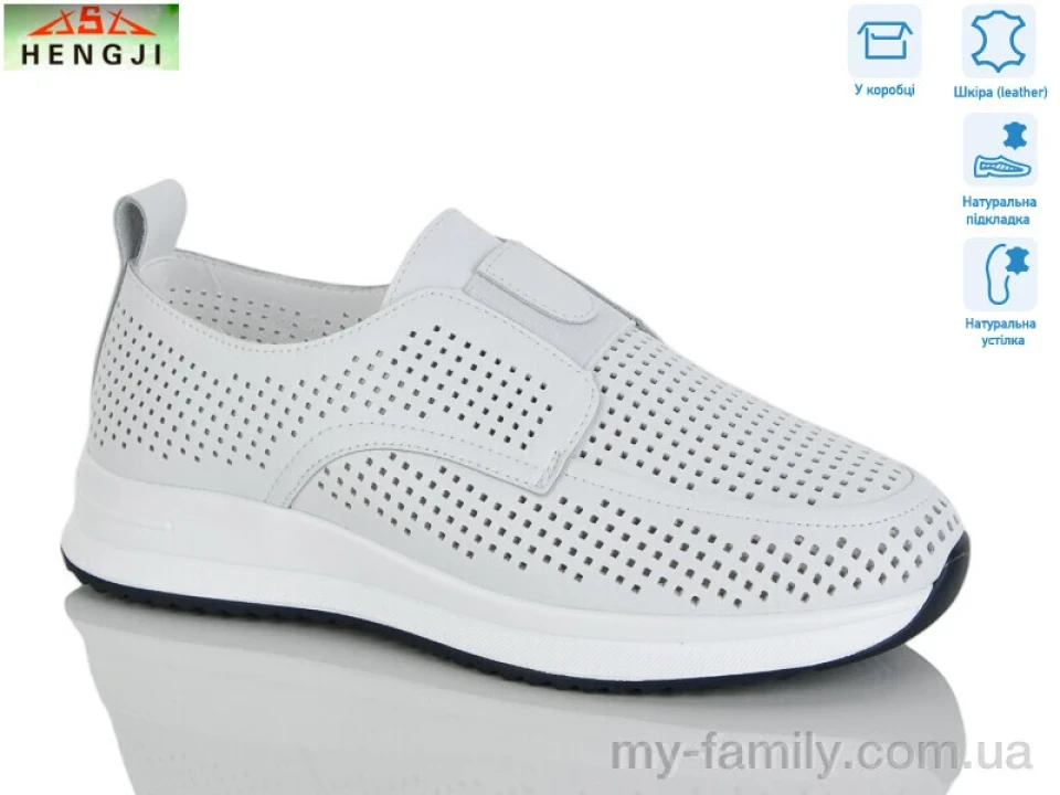 Туфлі натуральна шкіра білий жінки -, Туфлі жіночі оптом