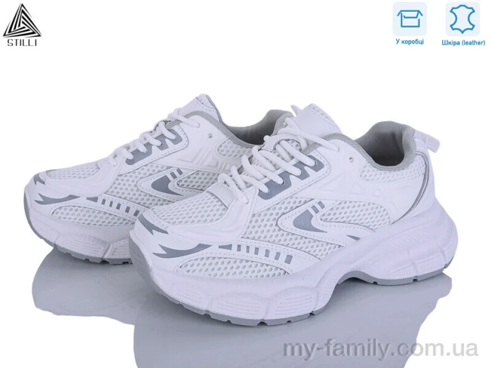 Кросівки натуральна шкіра-текстиль білий жінки -, Жіночі кросівки оптом