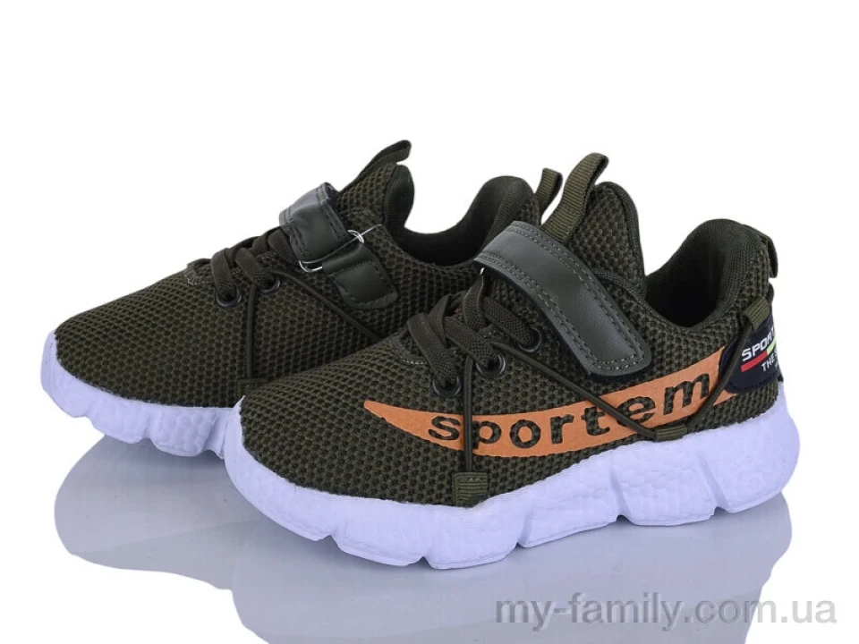 Кросівки текстиль зелений діти хлопчик, Дитячі кросівки оптом