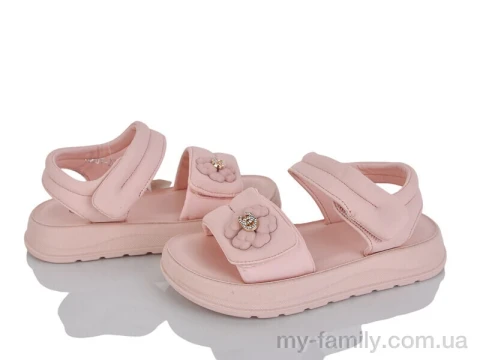 Босоніжки штучна шкіра рожевий діти дівчинка, Взуття оптом діти
