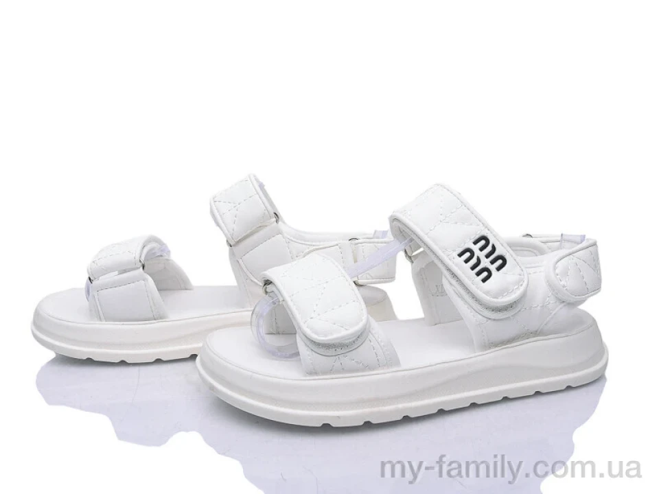 Босоніжки штучна шкіра білий діти дівчинка, Взуття оптом діти
