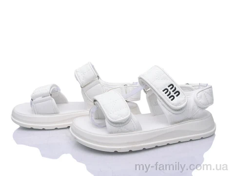 Босоніжки штучна шкіра білий діти дівчинка, Взуття оптом діти