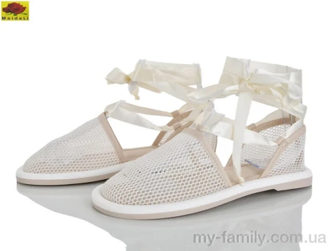 Босоніжки текстиль бежевий жінки -, Жіночі босоніжки оптом