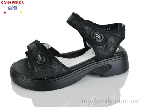 Босоніжки штучна шкіра чорний діти дівчинка, Взуття оптом діти