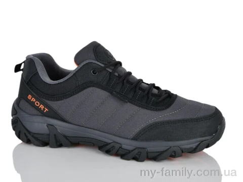 Кроссовки искусственная кожа-текстиль серый мужчины -, Мужские кроссовки оптом