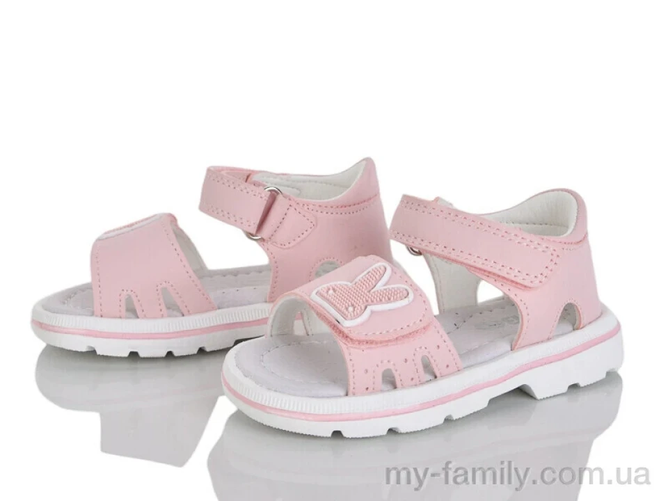 Босоніжки штучна шкіра рожевий діти дівчинка, Взуття оптом діти